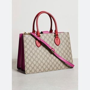 Gucci GG Supreme Line A Tote Bag- Pre-Owned
